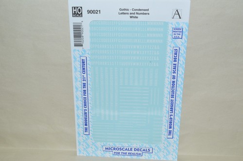 Scale decals microscale - scale,